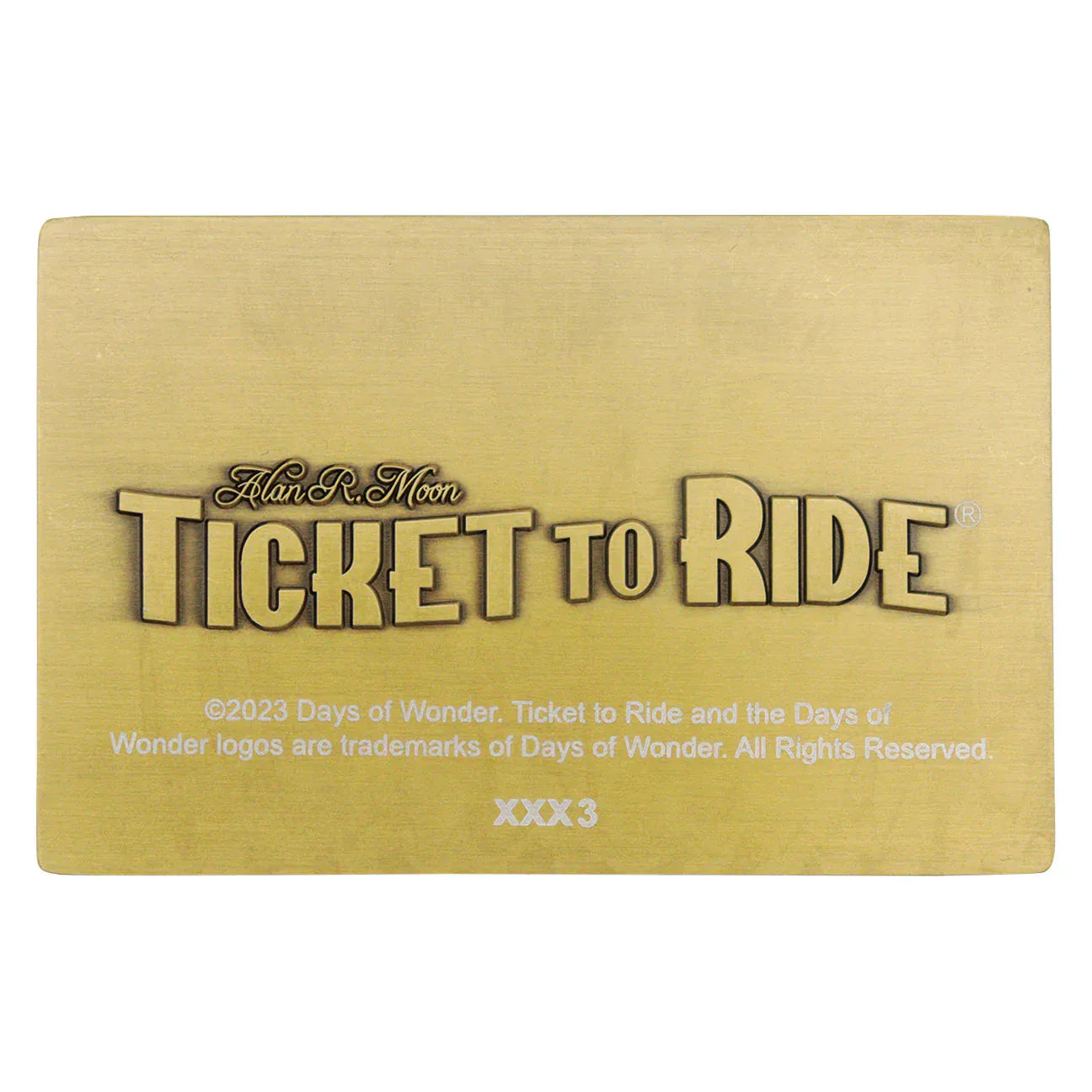Ticket To Ride North American Open Tour Train Ticket
