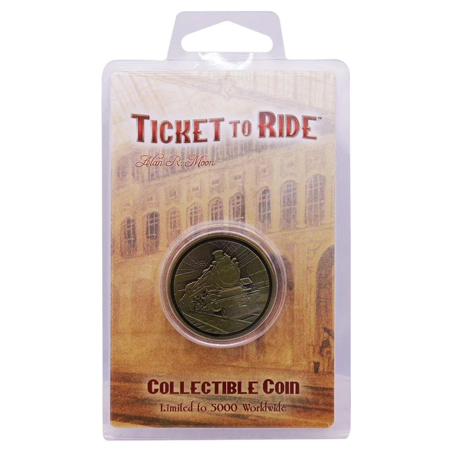 Ticket to Ride Train Limited Edition Coin