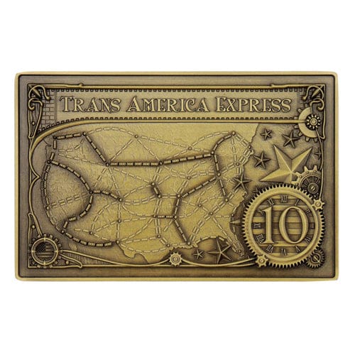 Ticket To Ride Trans American Express Metal Ingot