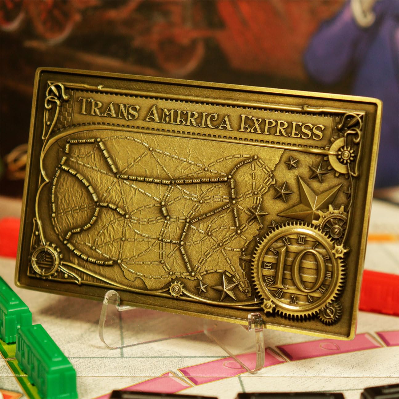 Ticket To Ride Trans American Express Metal Ingot