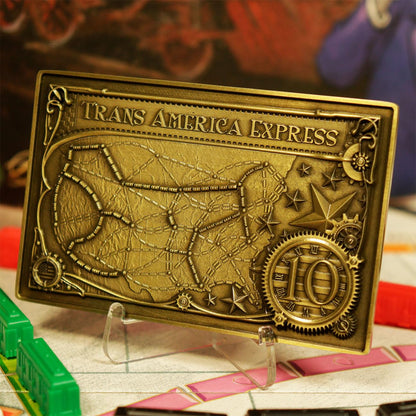 Ticket To Ride Trans American Express Metal Ingot
