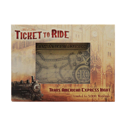 Ticket To Ride Trans American Express Metal Ingot