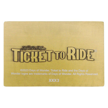 Ticket To Ride Trans American Express Metal Ingot