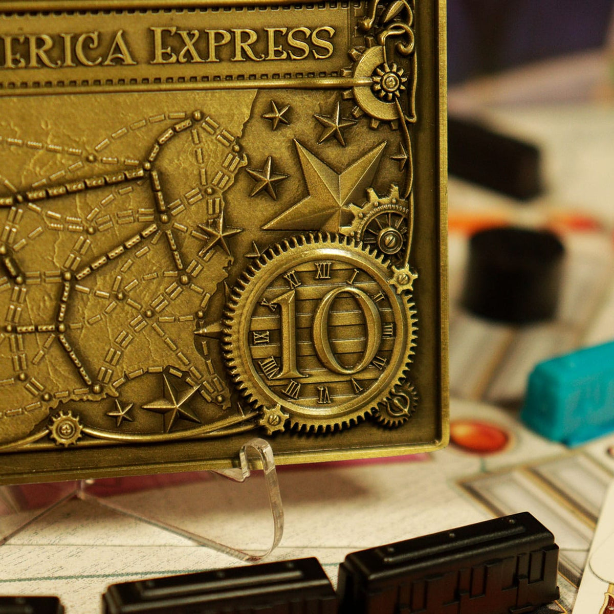 Ticket To Ride Trans American Express Metal Ingot