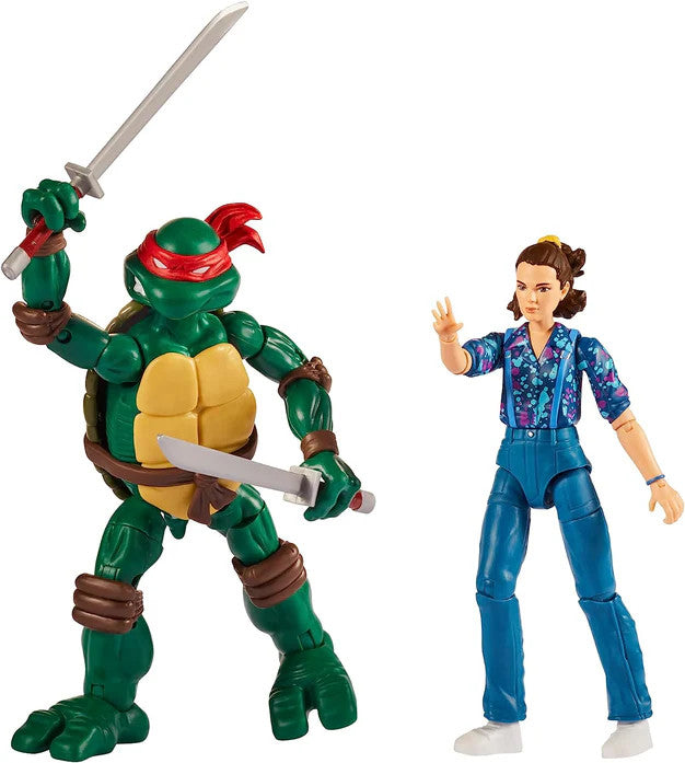 Teenage Mutant Ninja Turtles X Stranger Things Leonardo VS Eleven