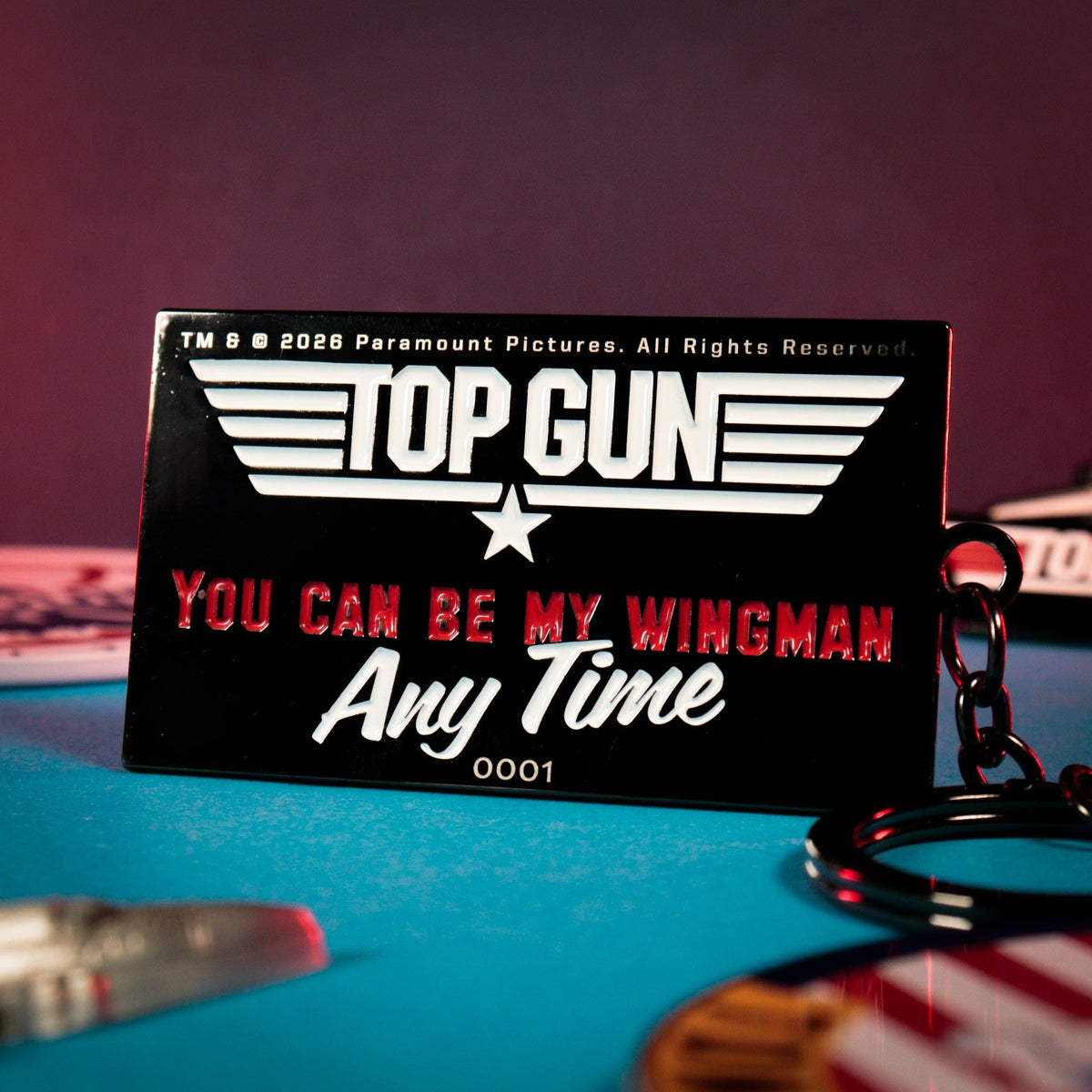 Top Gun Limited Edition Maverick Keyring