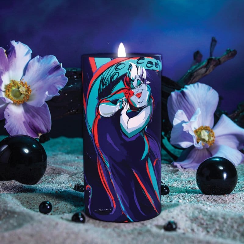 Ursula Black LED Candle by Disney Home Fragrance