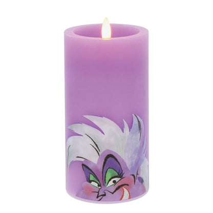 Ursula Purple LED Candle by Disney Home Fragrance
