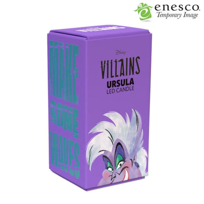 Ursula Purple LED Candle by Disney Home Fragrance