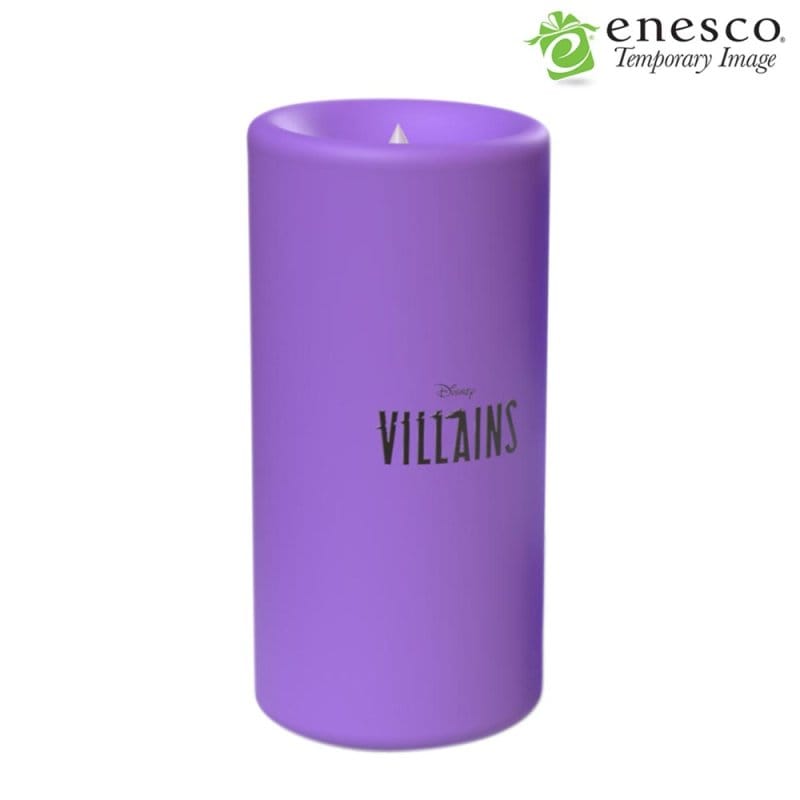 Ursula Purple LED Candle by Disney Home Fragrance