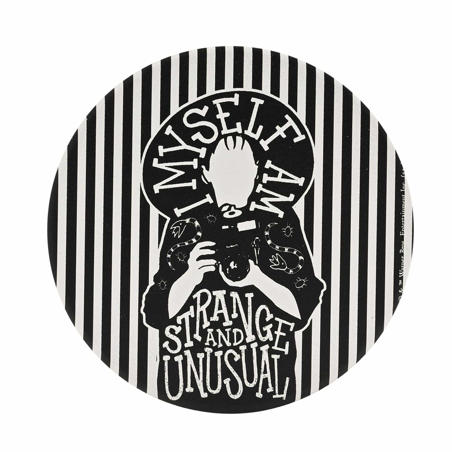 Warner Bros Beetlejuice Ceramic Coaster - Strange and Unusual Beetlejuice