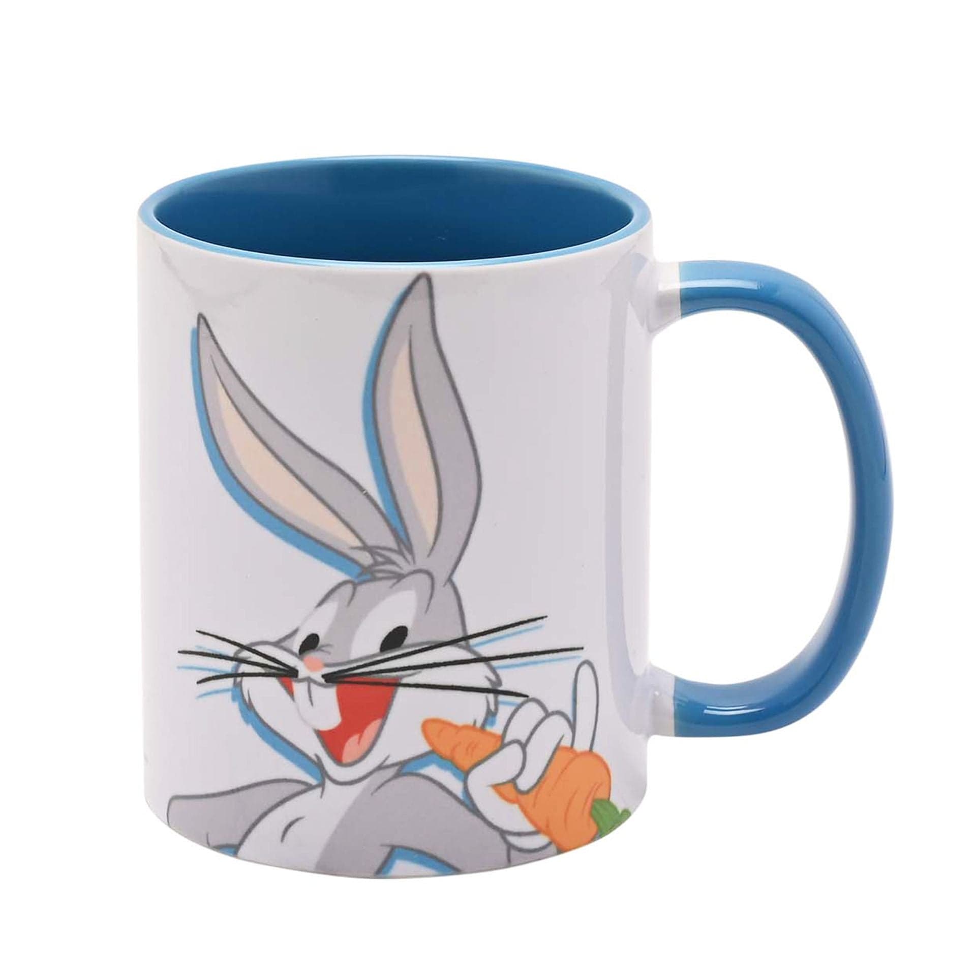 Warner Bros Looney Tunes Bugs Bunny Light Blue Inside Mug
