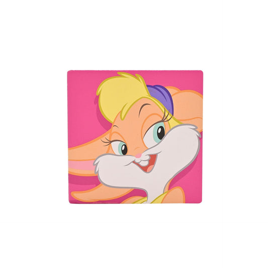 Warner Bros Looney Tunes Lola Bunny Ceramic & Cork Finish Square Coaster