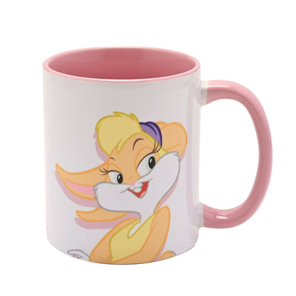 Warner Bros Looney Tunes Lola Bunny Pink Inside Mug