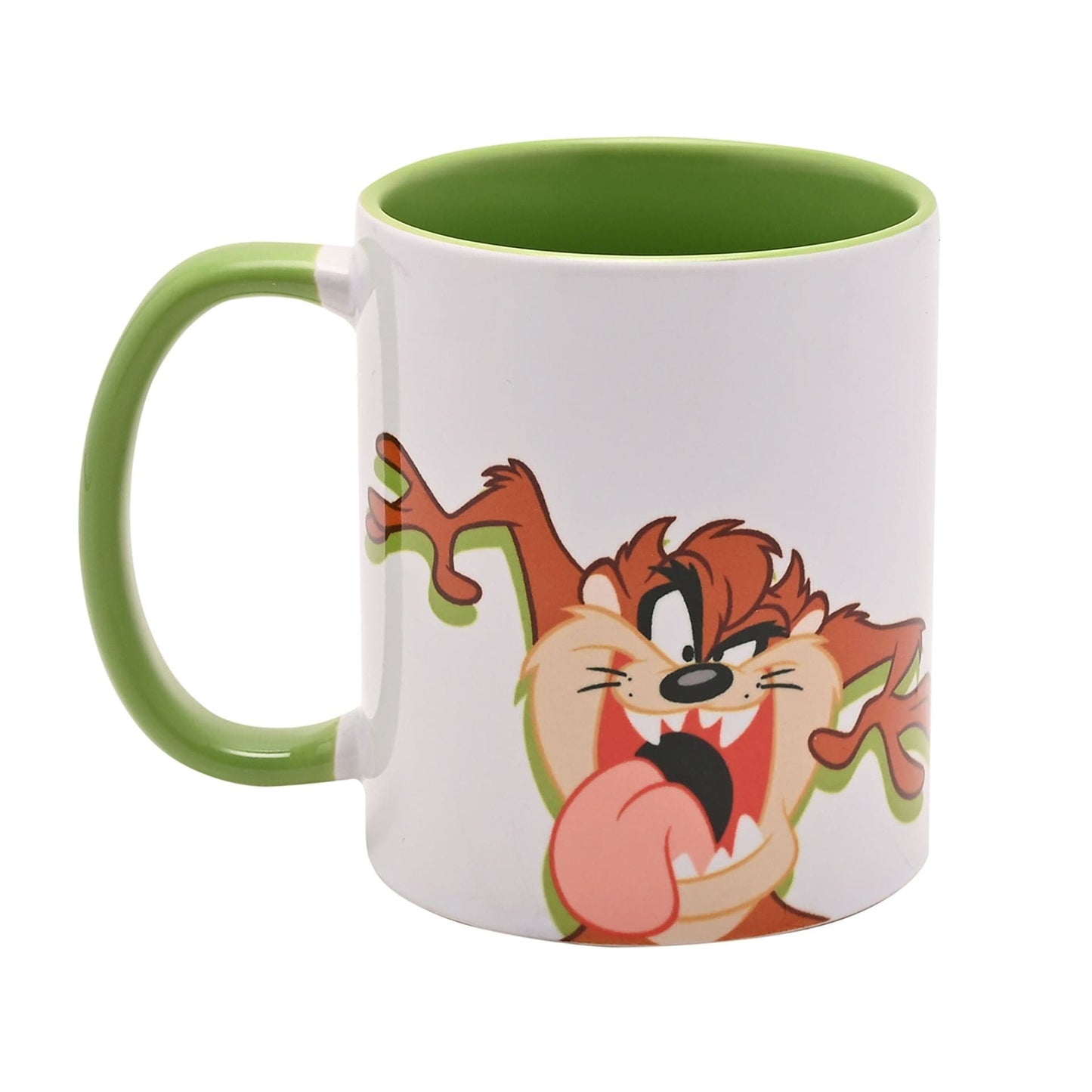 Warner Bros Looney Tunes Tasmanian Devil Green Inside Mug