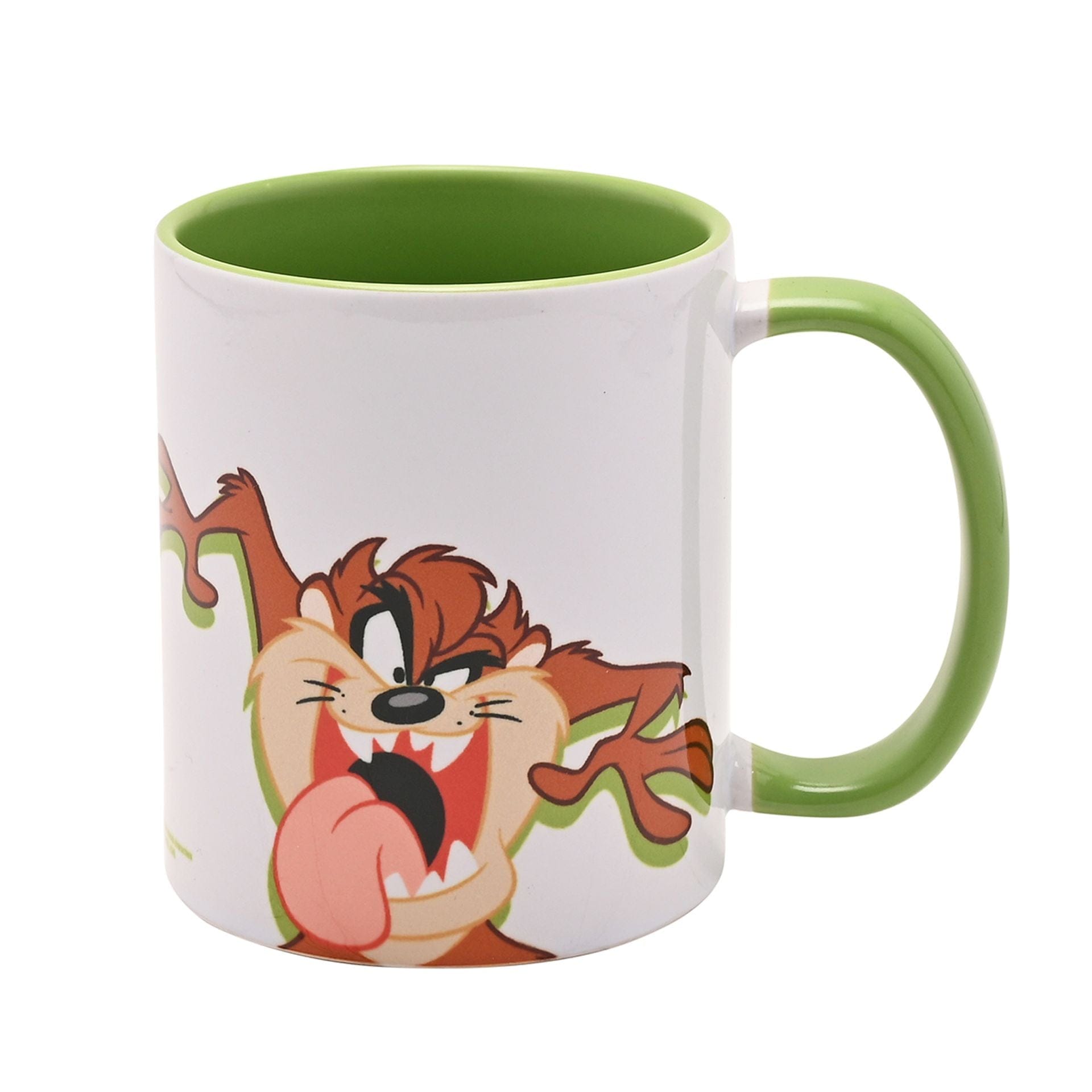 Warner Bros Looney Tunes Tasmanian Devil Green Inside Mug