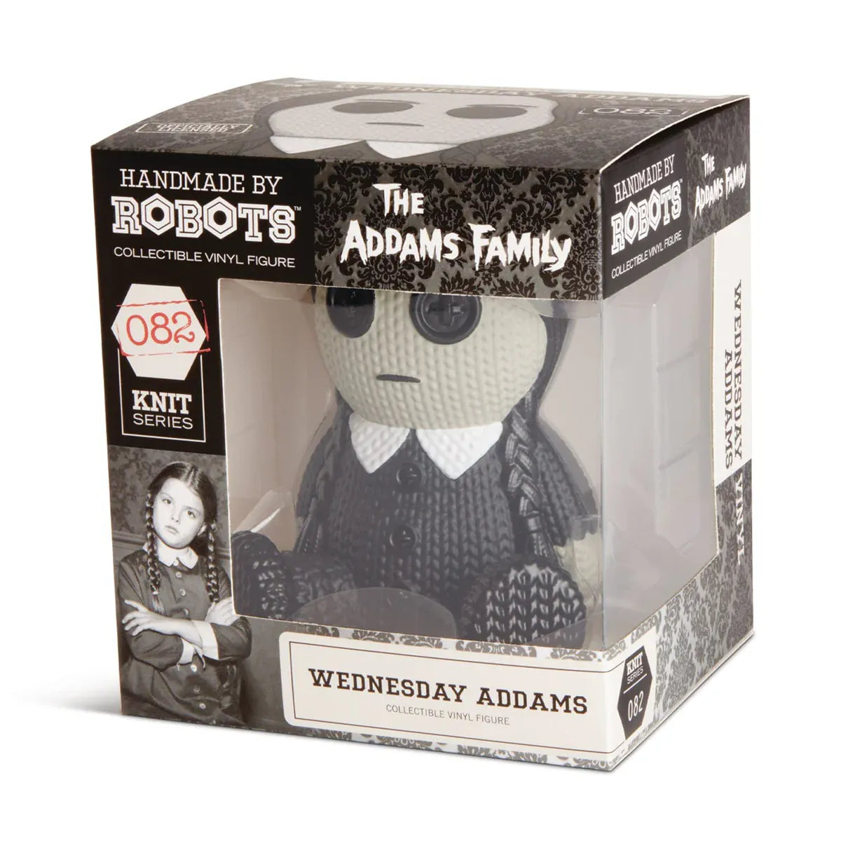 Wednesday The Addams Family Collectible Vinyl Figure by Handmade By Robots