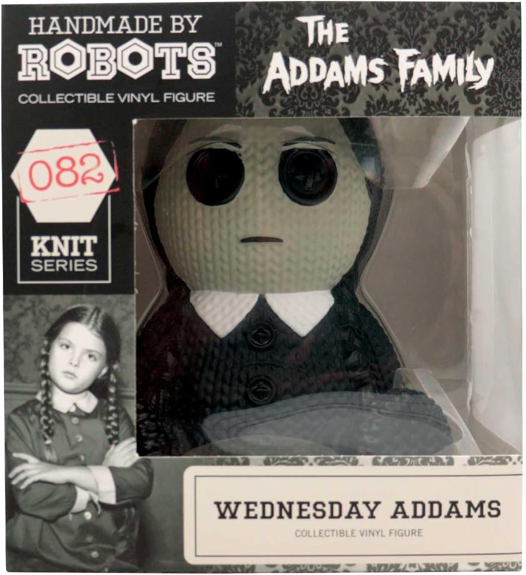 Wednesday The Addams Family Collectible Vinyl Figure by Handmade By Robots