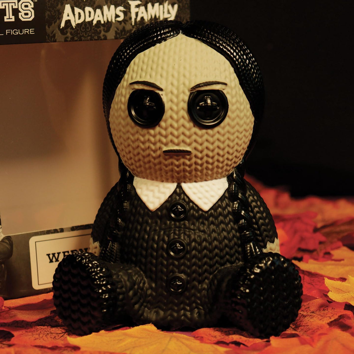 Wednesday The Addams Family Collectible Vinyl Figure by Handmade By Robots