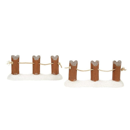Wharf Fencing 2 Pack Disney Village by Department 56
