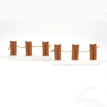 Wharf Fencing 2 Pack Disney Village by Department 56
