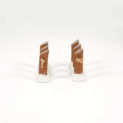Wharf Fencing 2 Pack Disney Village by Department 56