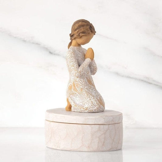Willow Tree Prayer of Peace Keepsake Box 28180