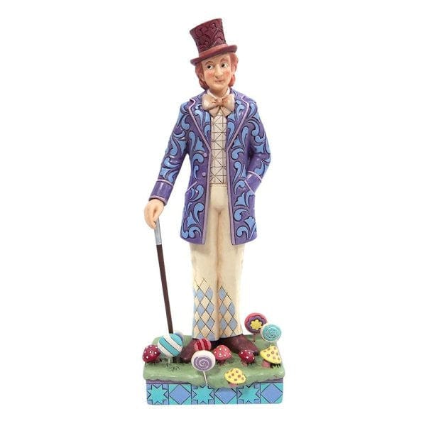 Willy Wonka with cane Figurine By Jim Shore 6013719