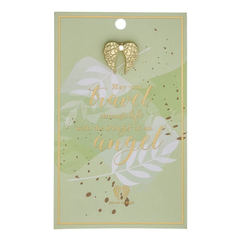 Wings Of An Angel Pin Card ANCP075