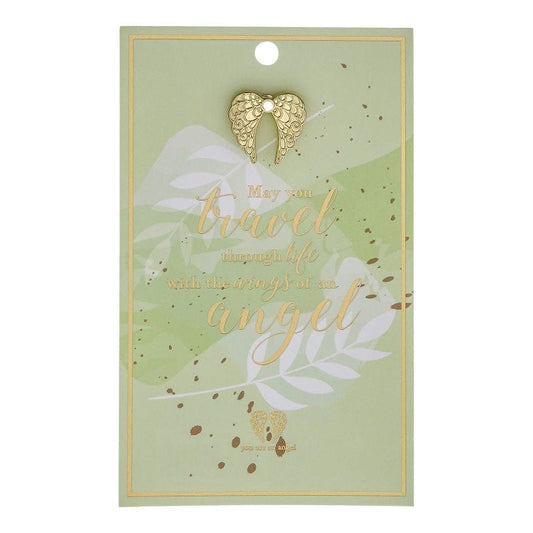 Wings Of An Angel Pin Card ANCP075