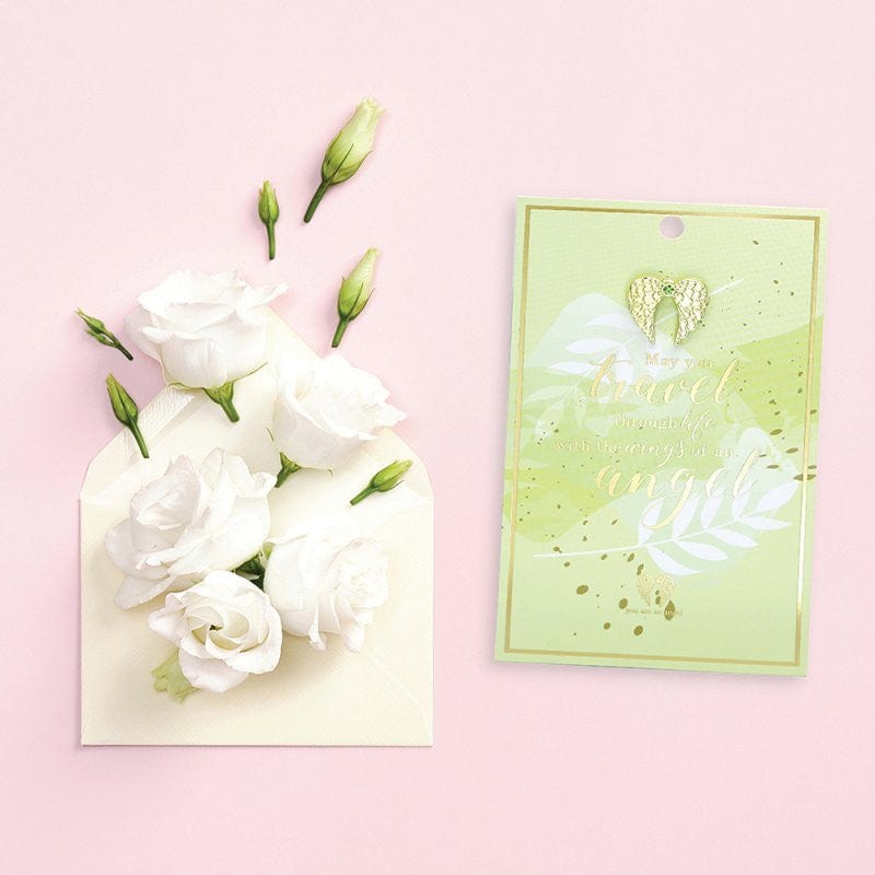 Wings Of An Angel Pin Card ANCP075