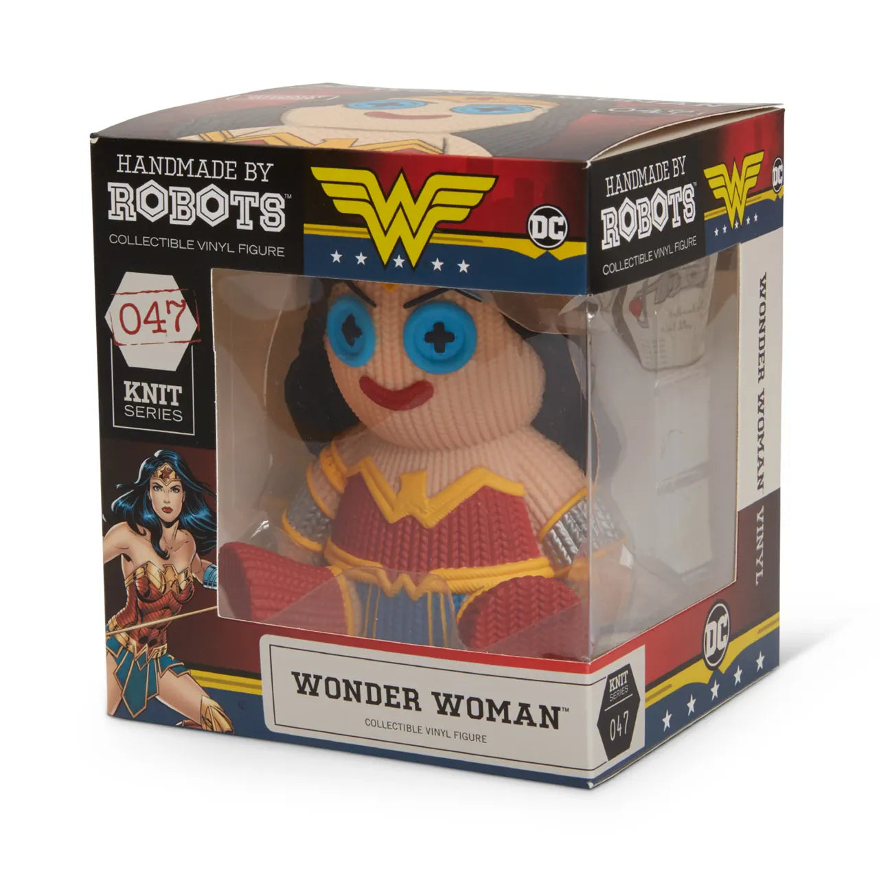 Wonder Woman DC Collectible Vinyl Figure by Handmade By Robots