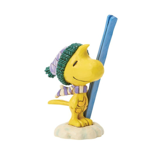 Woodstock with Skis Mini Figurine Peanuts By Jim Shore 6018687
