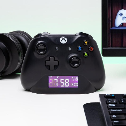 Xbox Black Controller Alarm Clock By Paladone