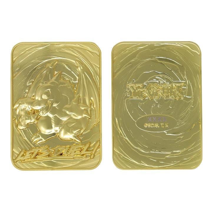 Yu-Gi-Oh 24k Baby Dragon Gold Plated Card