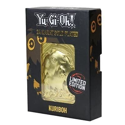 Yu-Gi-Oh 24K Kuriboh Gold Plated Ingot