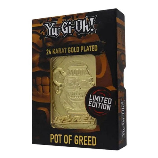 Yu-Gi-Oh 24K Pot Of Greed Ingot