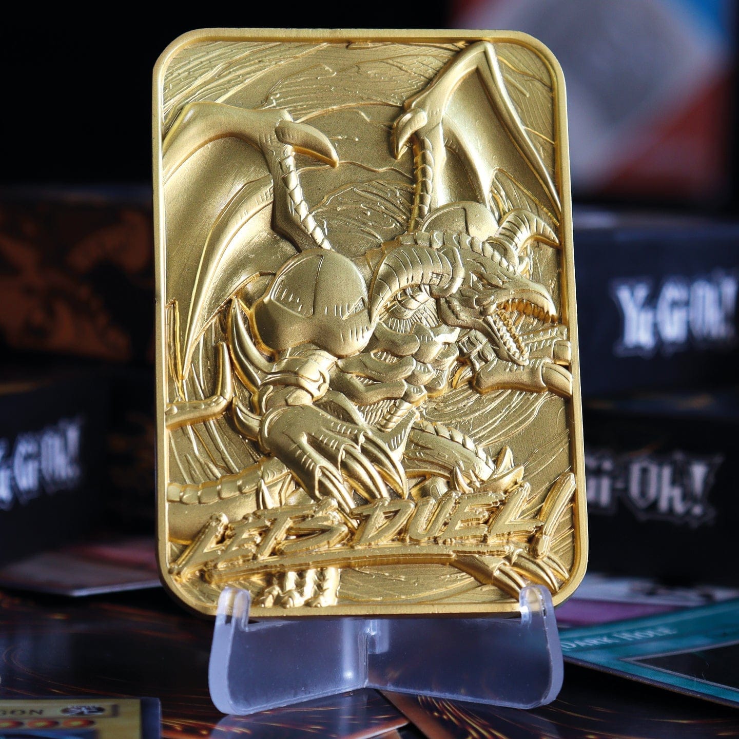 Yu-Gi-Oh! B. Skull dragon 24K Gold Plated Metal Card