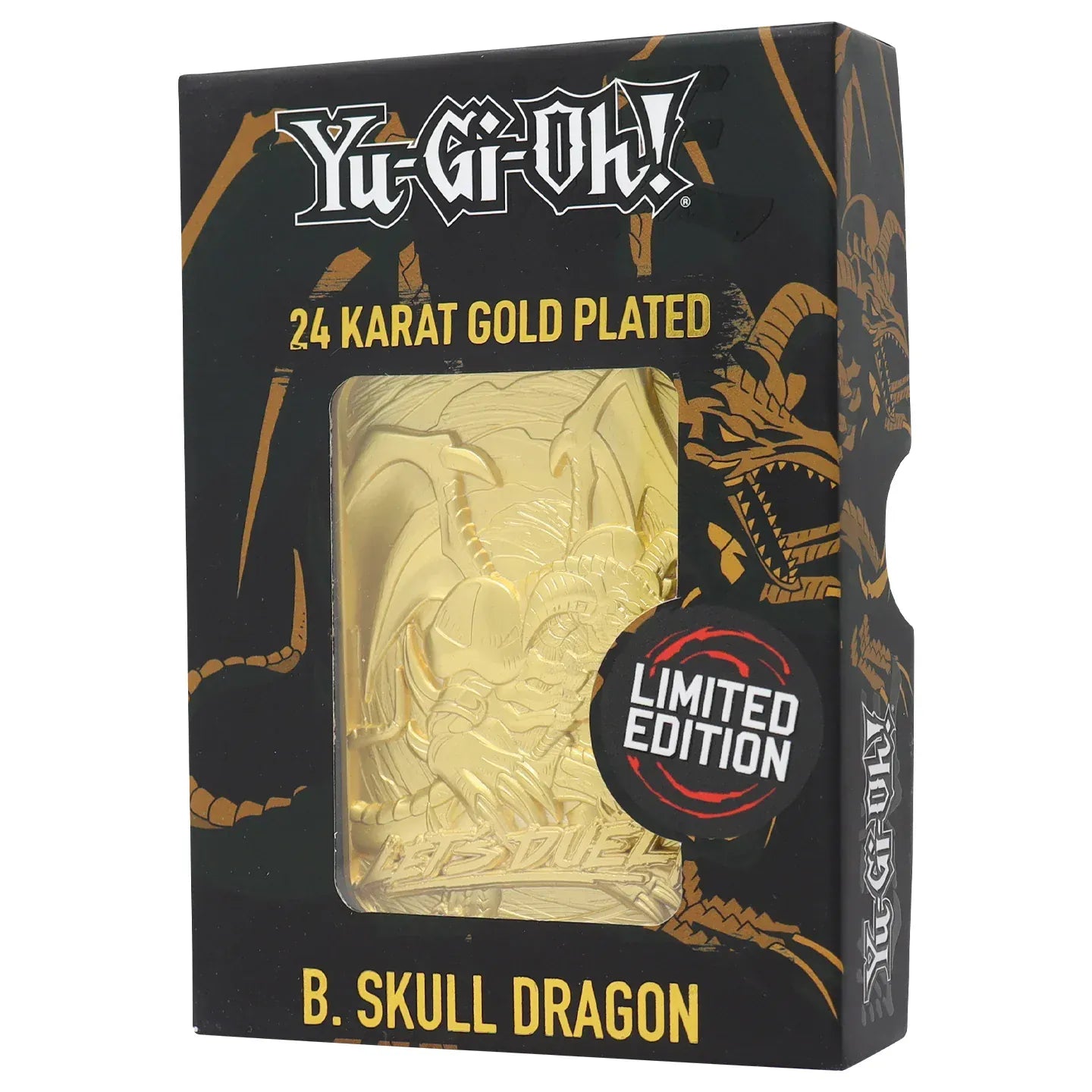 Yu-Gi-Oh! B. Skull dragon 24K Gold Plated Metal Card