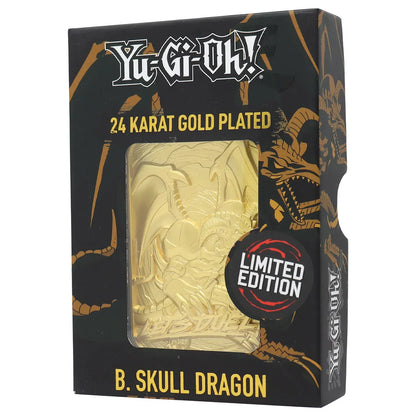 Yu-Gi-Oh! B. Skull dragon 24K Gold Plated Metal Card