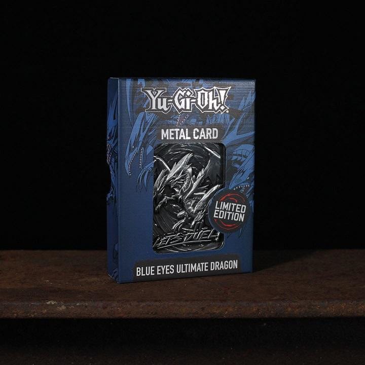 Yu-Gi-Oh Blue Eyes Ultimate Dragon Metal Card