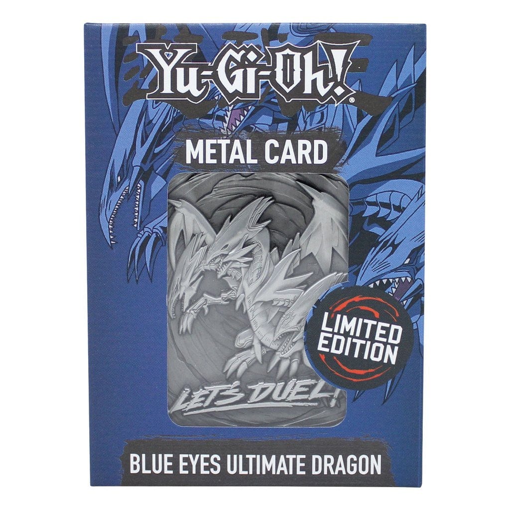 Yu-Gi-Oh Blue Eyes Ultimate Dragon Metal Card
