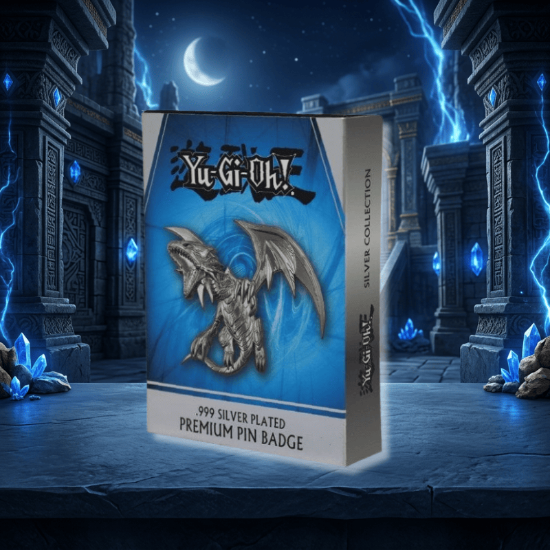 Yu-Gi-Oh! Blue Eyes White Dragon Premium Pin Badge