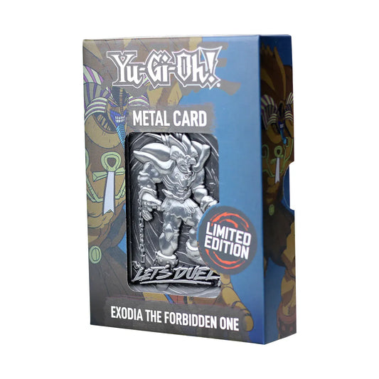 Yu-Gi-Oh! Exodia the Forbidden One Limited edition Metal Card