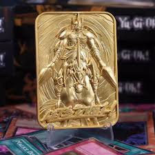 Yu-Gi-Oh! Gaia The Fierce Knight 24K Gold Plated Metal Card