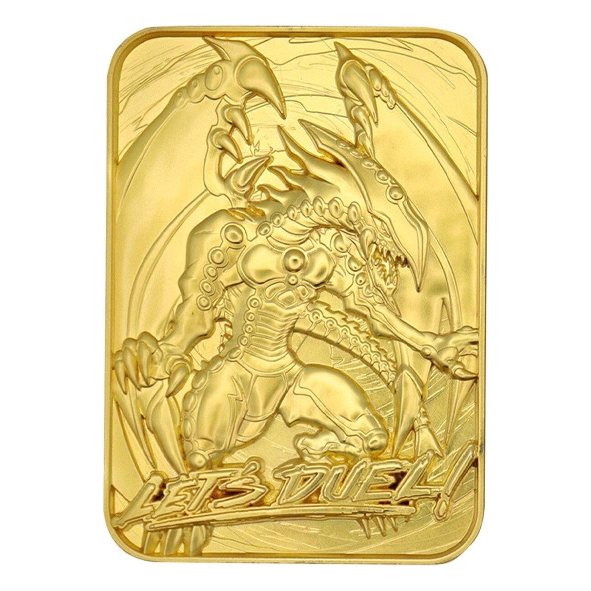 Yu-Gi-Oh! Gandra the Dragon of Destruction Limited Edition 24k Gold Plated Metal Card