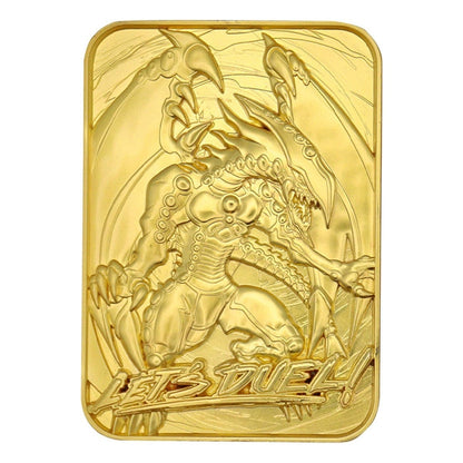 Yu-Gi-Oh! Gandra the Dragon of Destruction Limited Edition 24k Gold Plated Metal Card