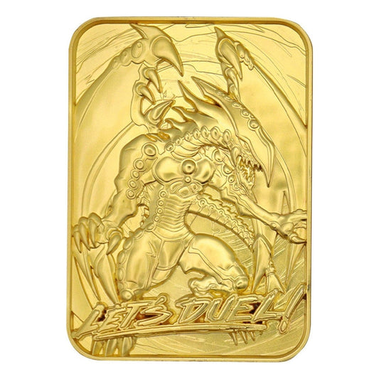 Yu-Gi-Oh! Gandra the Dragon of Destruction Limited Edition 24k Gold Plated Metal Card