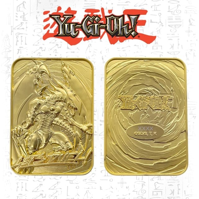 Yu-Gi-Oh! Gandra the Dragon of Destruction Limited Edition 24k Gold Plated Metal Card