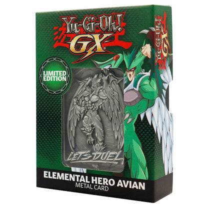 Yu-Gi-Oh! GX Elemental Hero Avian Limited Edition Metal Ingot